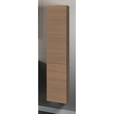 Natural Oak Tall Storage Cabinet